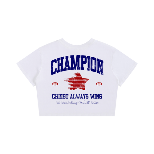 CHAMPION – Christ Always Baby Tee Seamless T-Shirt - 200 GSM