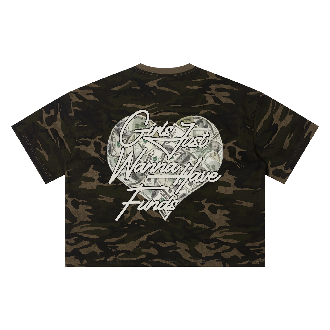 Unisex Camo Boxy T-Shirt