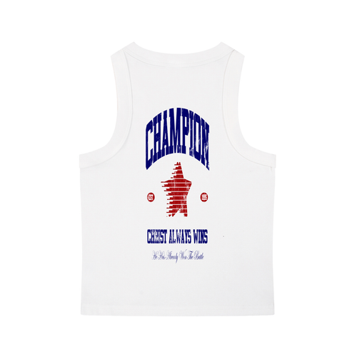 CHAMPION – Christ Always Snow Washed Tank Top