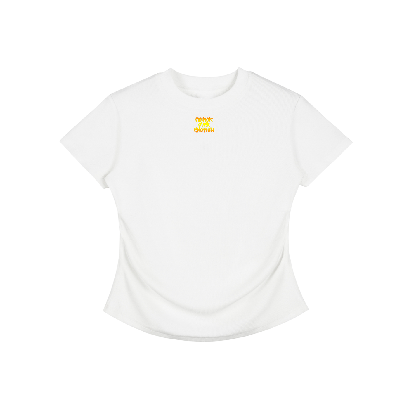 Motion Over Emotion – Spiritual Warfare Vintage Washed Bodycon Cotton T-Shirt